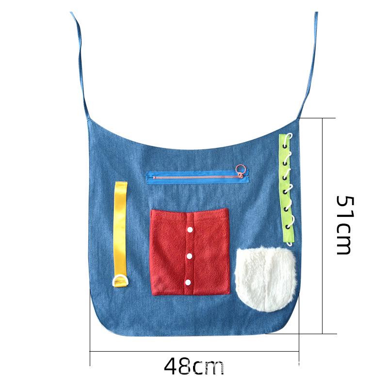 

Sensory Cognition Apron for Alzheimer s: Assistive Training Aid for the Elderly G740 синій