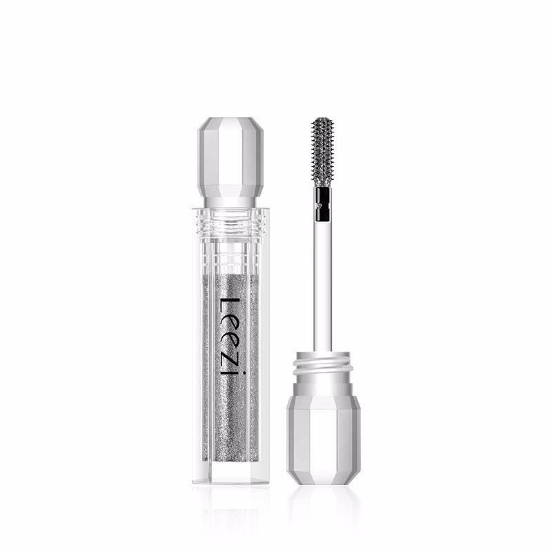 Diamond Glitter Mascara Quick Dry Water Drop Makeup Long Lasting Waterproof Eyelash Mascara