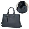Elegant Laptop Carrying Bag for Women Professional PU Leather Shoulder Crossbody Purse Spacious Business Work Bag  Dark green