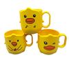 Cartoon Plastic Cup Lightweight And Cute Shatter-Proof Kids Drinking Mug Cup Portable For Travel Teeth Brushing 330ml