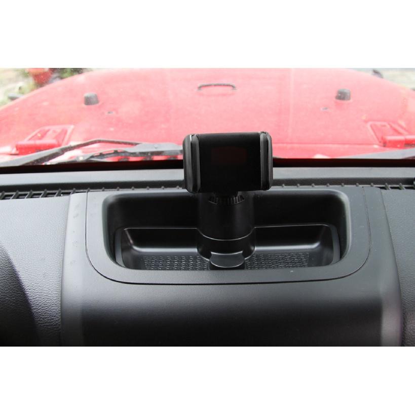 Mobile Phone Ipad Holder for Jeep Wrangler JK 2012 2013 2014 2015 2016 2017 GPS Bracket Dash Mount Holder Organizer