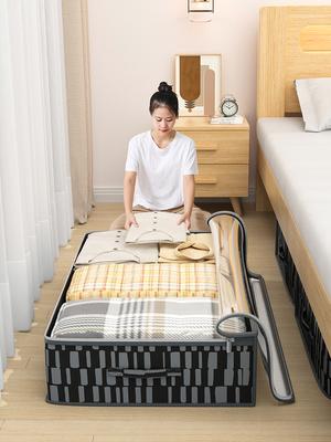 1pc sac de rangement pour vêtements grande capacité Sac de rangement sous lit Sac de déménagement Sac de rangement pliable pour garde-robe dortoir