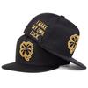 Unisex Four Leaf Clover Embroidery Hip-Hop Hats Spring And Autumn Outdoor Adjustable Sports Casual Baseball Caps Sunscreen Hat