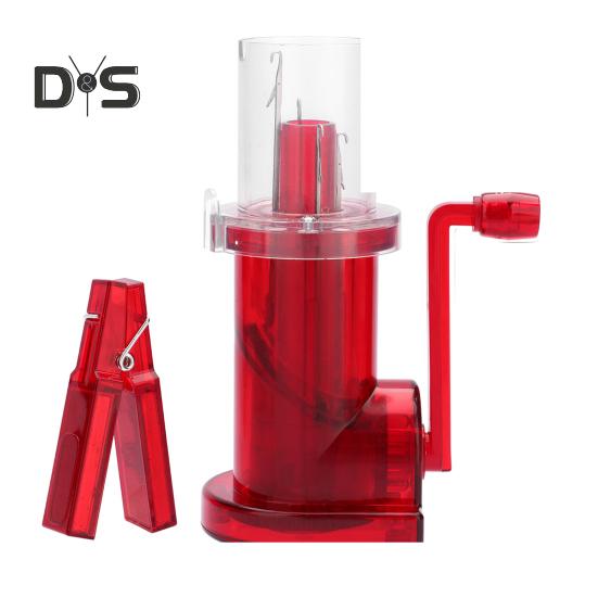 Bobinator de Cordoane Manivelă Mână Dimensiune Compactă Eficient Organizator Cordoane Tricotat DIY Meșteșug Mașină Portabilă de Tricotat cu Bobină