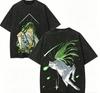 Fate Anime Lover Washed T-shirt Year Round Clothing High Quality Personality Clothes Plus Size Unisex New Model Couples Tee