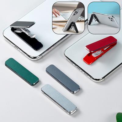 Universal Smartphone Metal Kickstand Mini Metal Folding Mobile Phone Holder Stand Suitable For Most Cell Phone