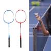2Pcs Rackets + 1 Racket Bag Badminton Raet Set For Beginners Children Adults Included Iron Alloy Durable Sports Racquet