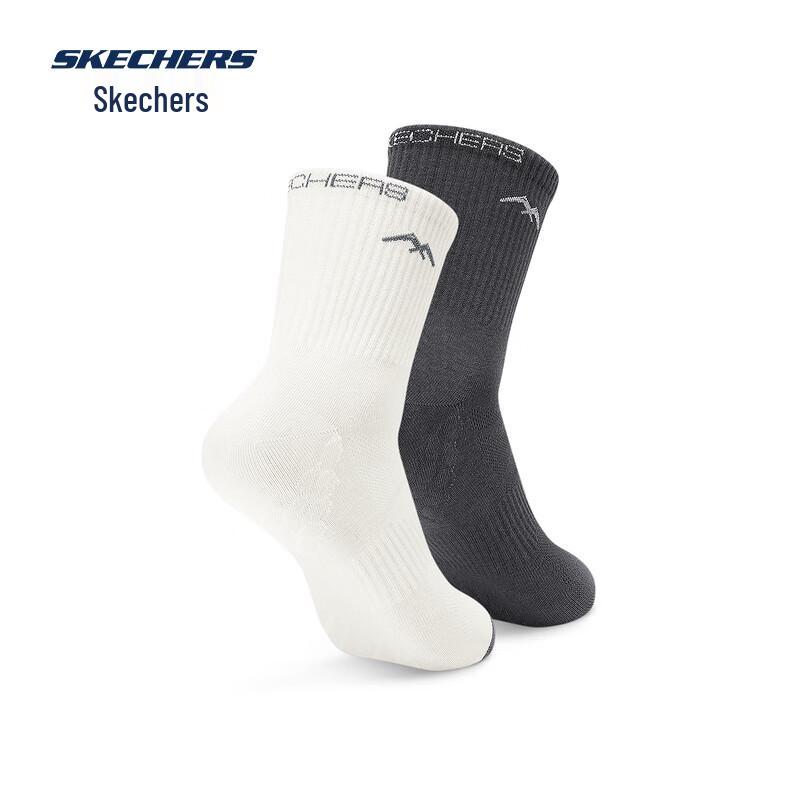 SKECHERS Men s Mid-Crew Sport Socks M