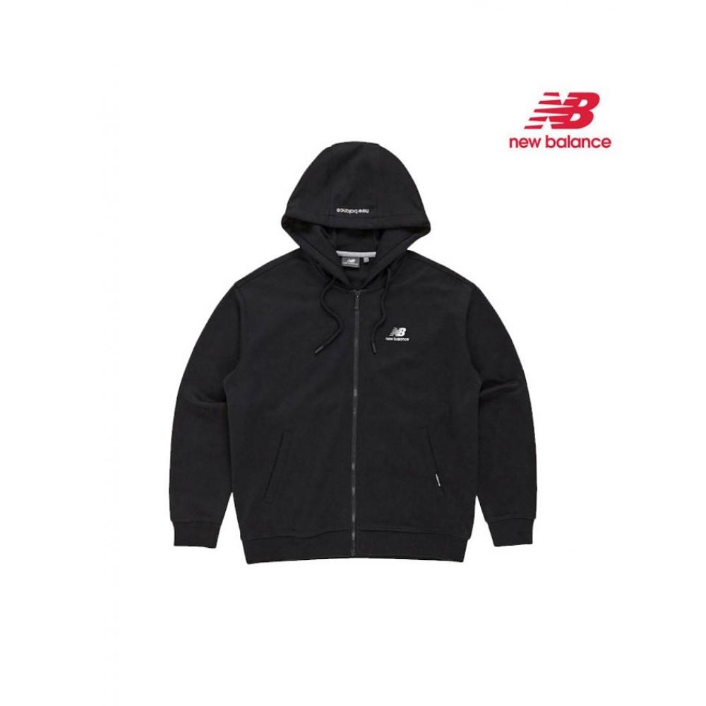 

New Balance Толстовка с капюшоном Uni Essential на молнии, черная Nbmdd31013 39 95
