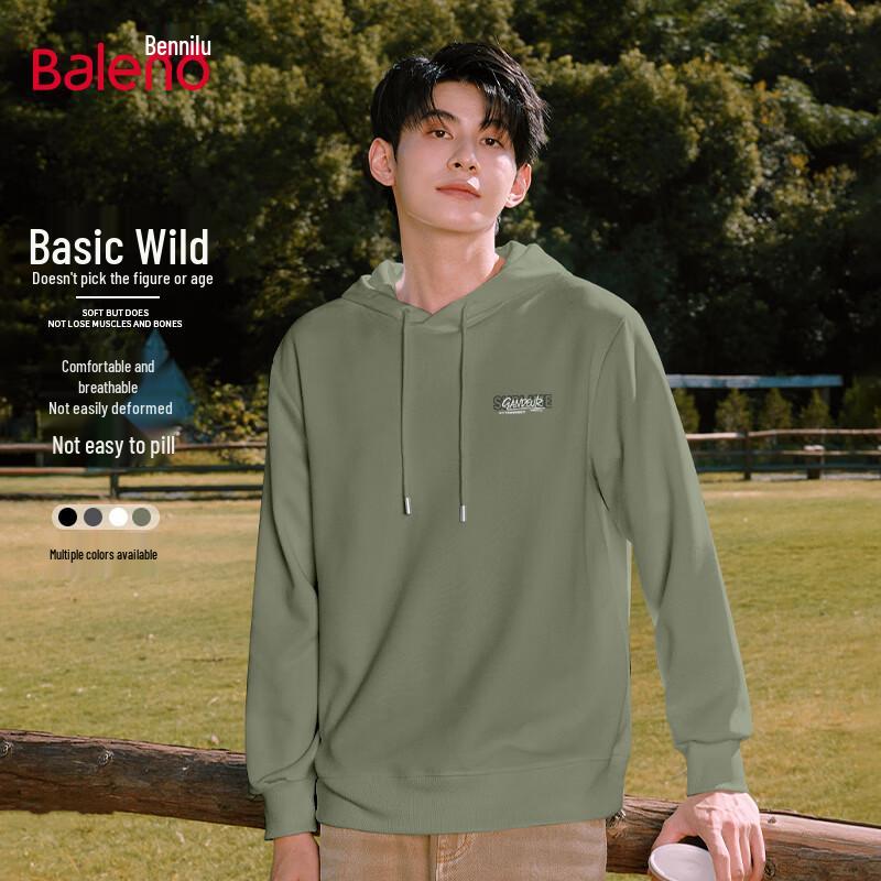 

Baleno Men s Casual Knit Hooded Sweatshirt 5XL