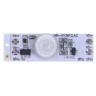 DC 12V 24V Stropní Pir Spínací modul snímače pohybu 3A pro LED světlo