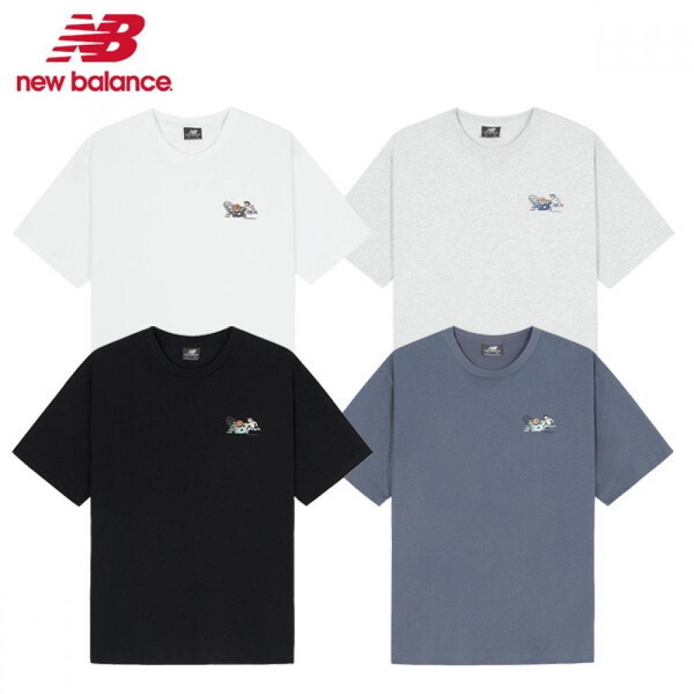 

New Balance Футболка с коротким рукавом UNi Nb Boy Basketball LetteriNg N NBNEF2154310/90