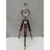 Antique Nautical Clock W/Tripod Stand Table Clock Vintage Style Christmas Gift
