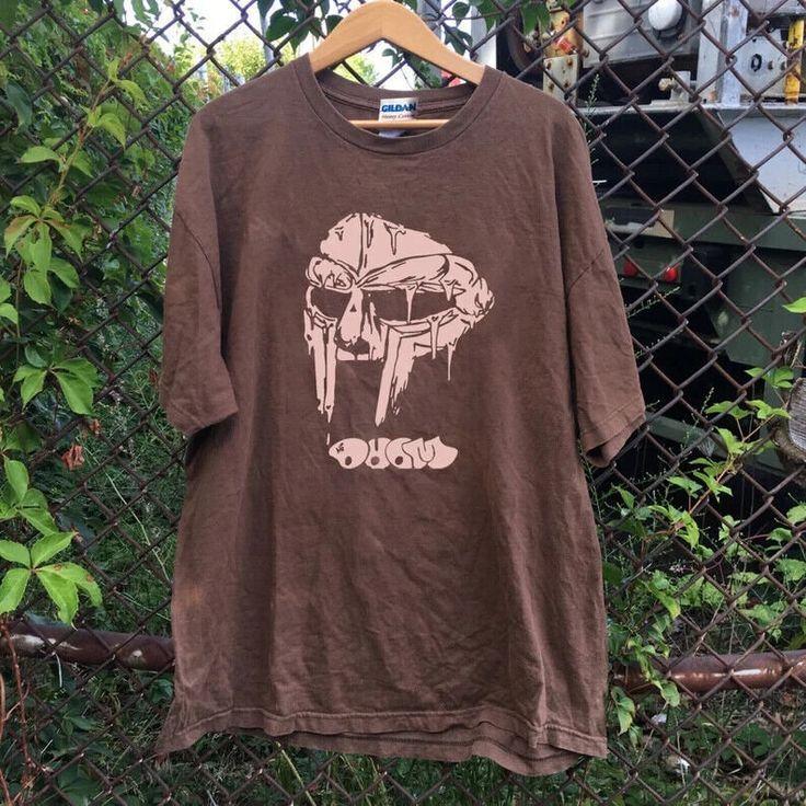 Mf Doom Graphic T-shirt Madvillain Metal Face Tee Cotton Tshirt Reprint KH6419 S