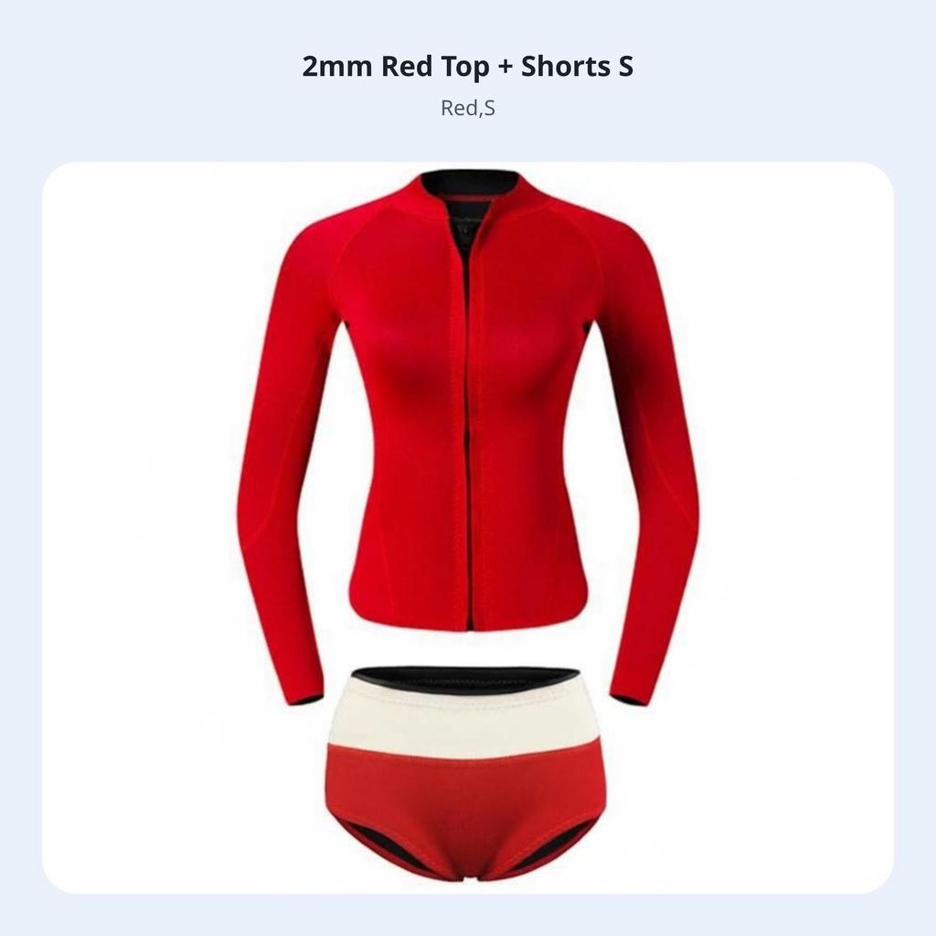 2Mm Thermal Wetsuit For Surfing