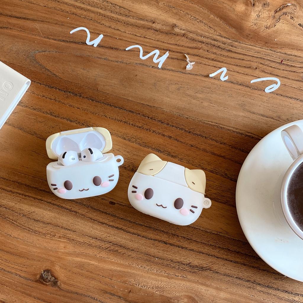 Cotton Candy Cat for Airpods Pro Pro 2 Pro 3 3 4 Silicone Earphone Case Cover