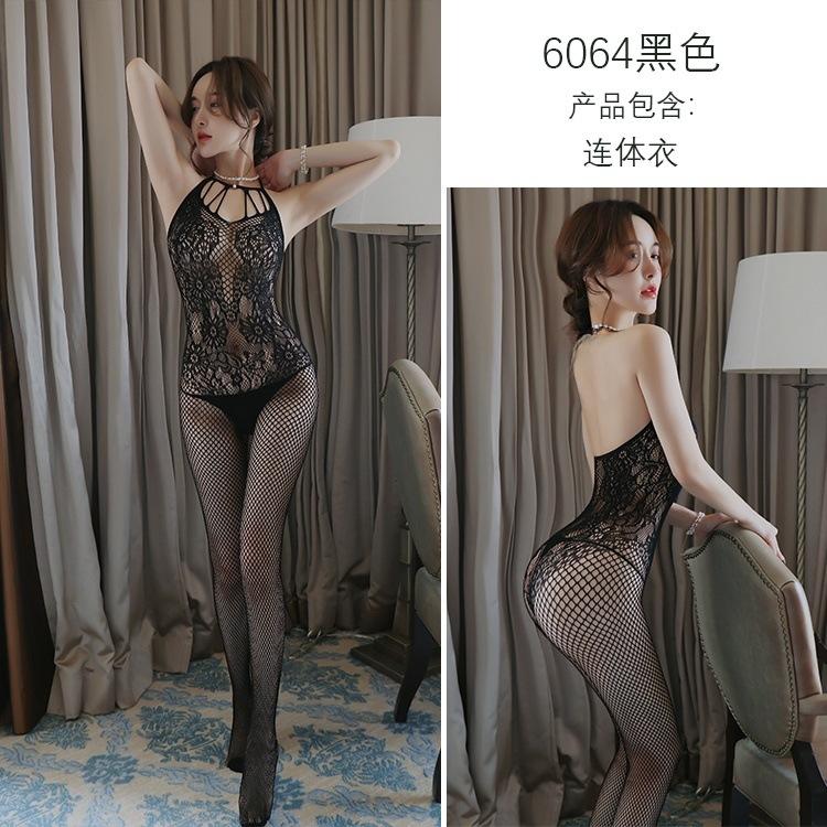 Sex underwear sexy temptation empty one-piece mesh can be torn free of open gear uniform temptation
