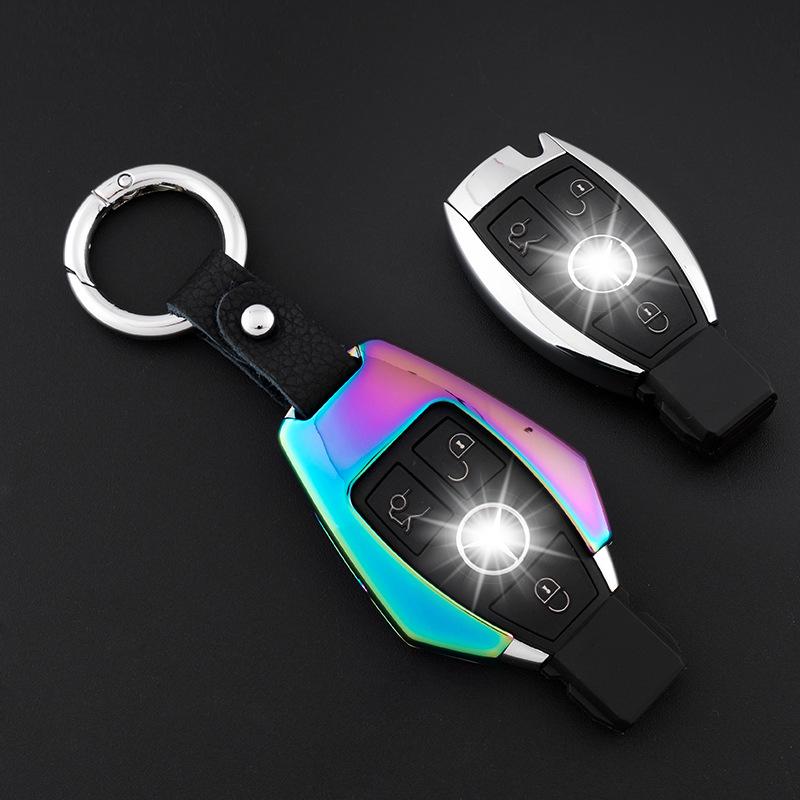 Mercedes Key Shell Cover for 17 Models: Fits GLC, GLA220, 260GLE, 320C200L.