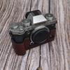 kinokoo XT5 Camera Case, FUJIFILM X-T5 Case, XT5 Cover, Genuine Leather Body Case with Battery Replacement and Tripod Mount (Brown)