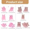 Creative Cartoon Figure Duck Model Decoration Cute Little Pigs Car Center Console Dashboard Ornament Decors
