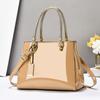 Bag Women's 2025 New Trend Fashion Patent Leather Large Capacity Simple Commuter Tote Single Shoulder Oblique Span Portable Women's Bag