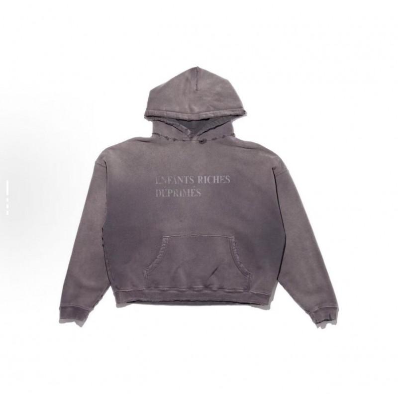 Mens Oversized Hooded Sweatshirt With Graphic Print Winter Streetwear Cotton Blend Pullover