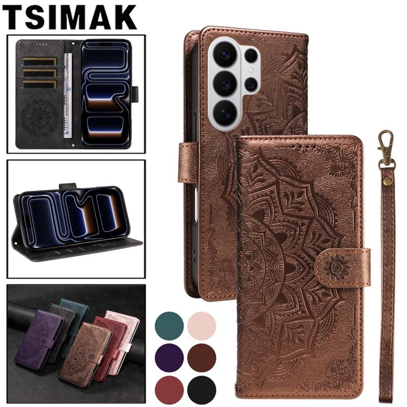 Leder Klapphandyhülle Für Samsung Galaxy S26 Ultra S20 S21 S22 S23 Plus S24 FE S25 Ultra S26 Edge Magnetische Geldbörse Kartenhülle