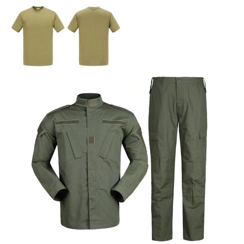 Mundur bojowy armii, mundur policyjny z bawełnianą koszulą