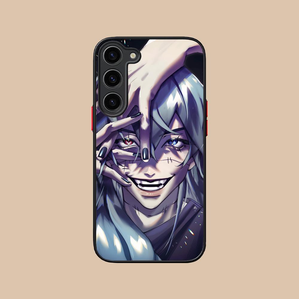 

JJK Mahito Phone Case for Samsung Galaxy S26 S25 S24 S23 S22 S21 Plus FE Ultra Skin Feel Shockproof Cover Galaxy S25