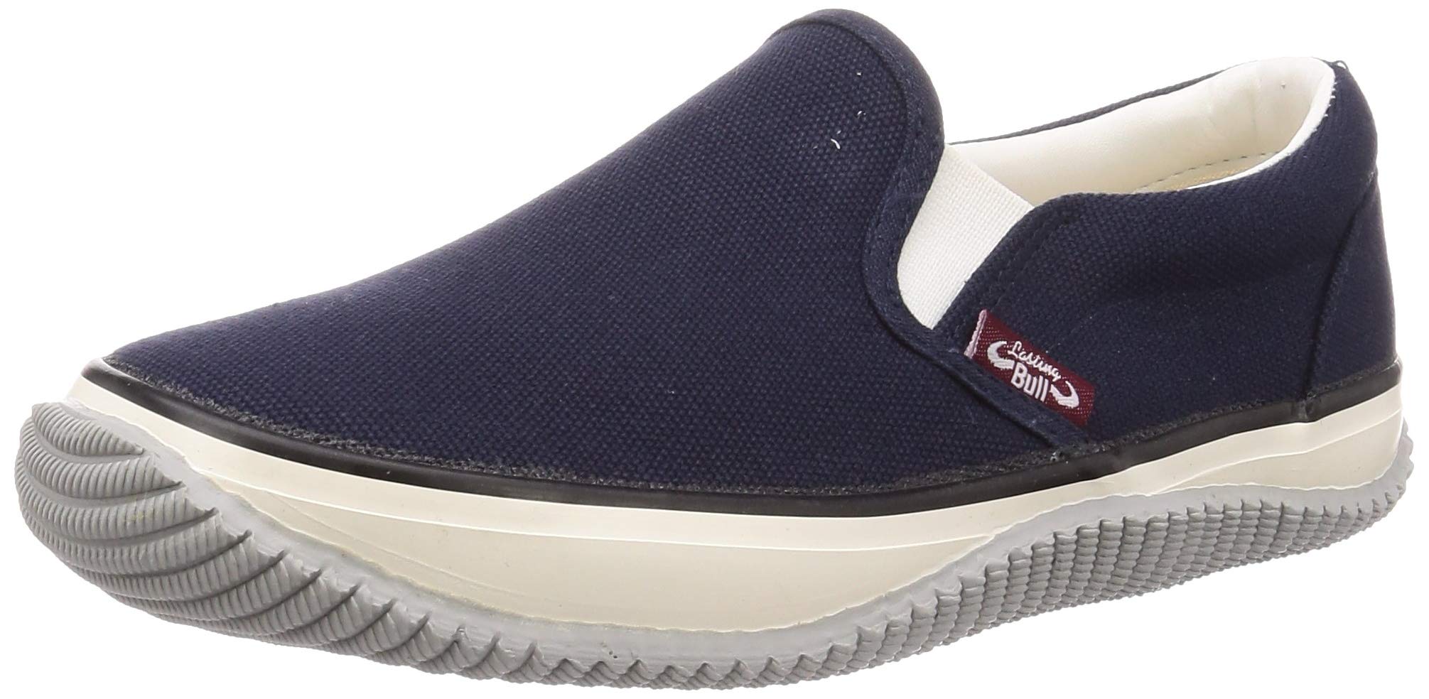 

[Fukuyama Rubber] Lightweight Sneakers Lasting Bull LB-011 Men s Navy 26.5 cm 3E