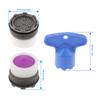 10 ou 6 pièces Aérateur de Robinet M18 M16 Avec 2 Clés de Retrait Économie d'Eau Filtre de Robinet Raccord de Remplacement pour Lavabo de Salle de Bain Cuisine