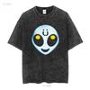 JACK U ALIEN SKRILLEX DIPLO EDM HOUSE TRAP DJ SNAKE RAVE BIEBER MENS T SHIRT Vintage Washed Versatile Breathable Casual Graphic