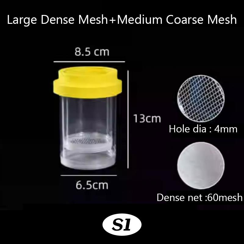 

Plastic Floating Fish Breeding Box Aquarium Isolation Tank Hatching Incubator for Fish Tank Hatchery Accessories L жовтий