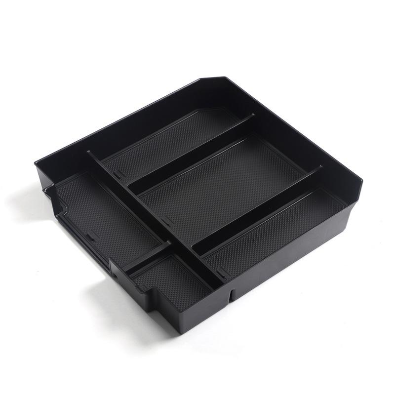Suitable for Toyota 2022 Tundra Center Console Storage Box Tundra Dashboard Storage Box Partition Organizer