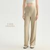 High waist yoga wide leg pants women's summer thin straight yoga pants women's high waist hip lift sports loose straight pants narrow version