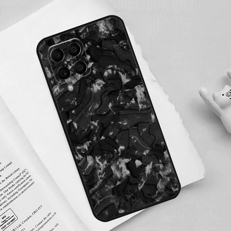 Funda de Fibra de Carbono Forjada Para Samsung Galaxy M13 M23 M33 M53 M30s M31s M32 M52 M12 M55 M15 M20 M21 M51 M34 M54