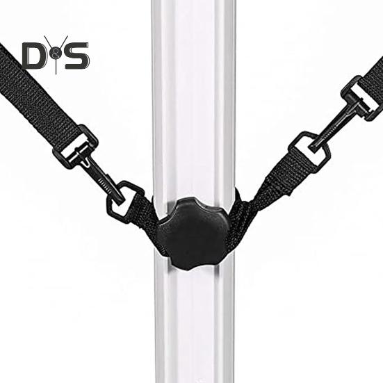 5Pcs Outdoor Umbrella Fixing Strap Garden Patio Market Umbrella Wind Protection Belt Adjustable Cantilever Parasol Windproof Band