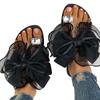 Women Cute Bowtie Decorate Non-Slip Slipper Mules Female Flip Beach Sandals