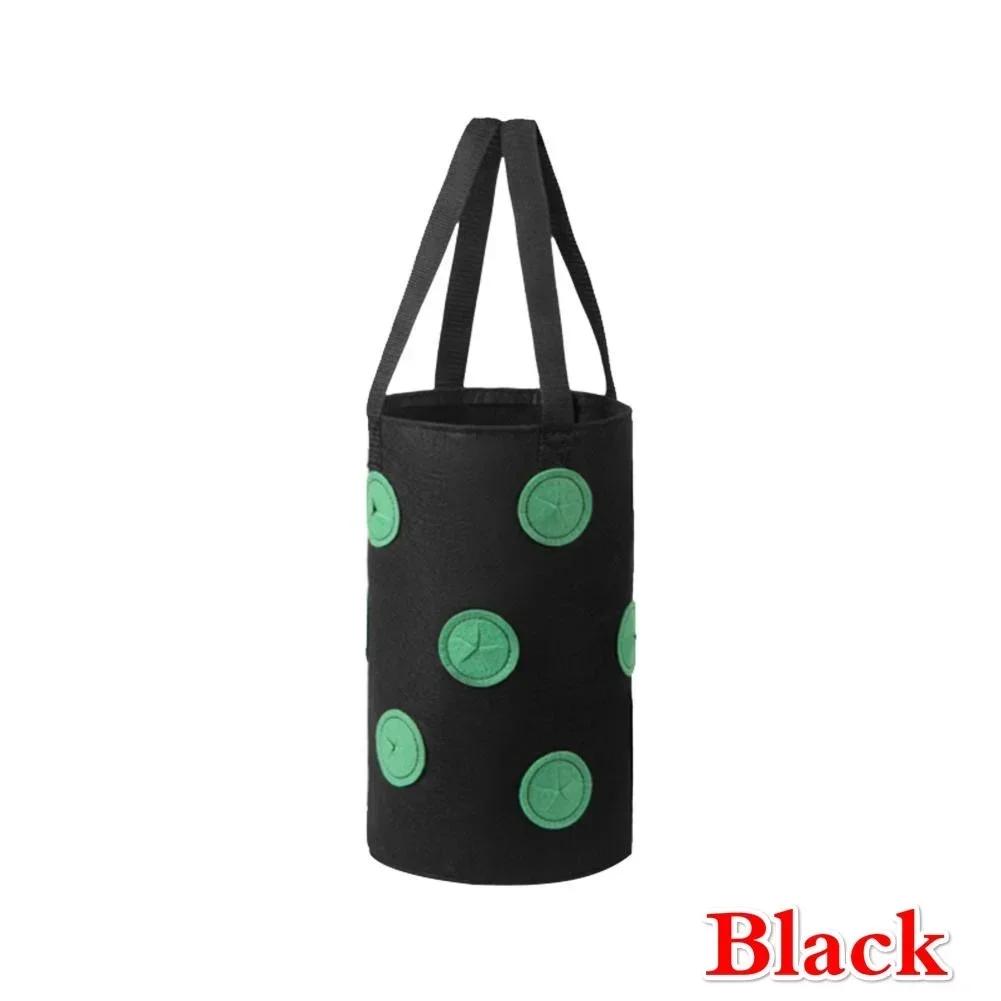 New Multi-Function 13 Holes Felt Hanging Tomato Grow Bag Planter Strawberry Vegetable Flower Plant Grow Bags Garden Plant Pot