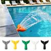 Pool Aerator Sprinkler Fishtail Aerator Fountain Summer Cooler Sprinkler 3/4" Universal