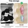 6Pcs Hat Storage Racks Scarf Bag Organizer Strong Load-bearing Easy To Install Space-Saving Baseball Cap Hanger