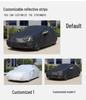 Thickened Oxford Car Cover: Full Protection & Heat Insulation with Cotton Layer