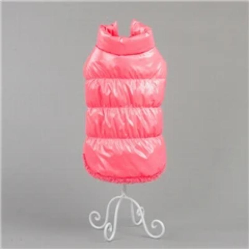 Winter Pet Dog Down Coat Fleece Warm Inside Candy Color Pet Down Warm Coat Puppy Down Clothes Winter Clothes Clothing XS-3XL