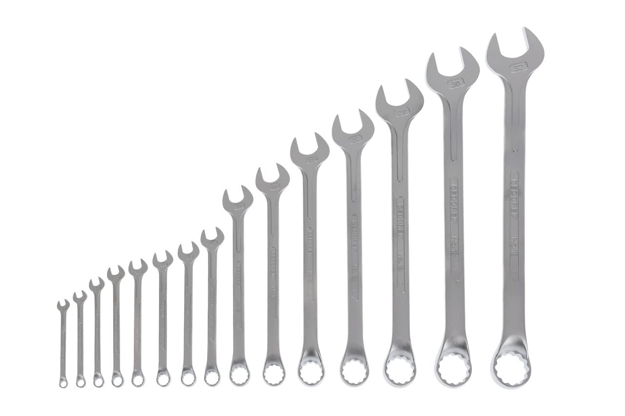 

Gedore Combination Spanner 15 Piece Set 6000160