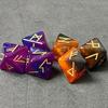 6pcs Mystical Divination Dices 8-Sided Astrologys Learning Prediction Dices for Enhancing Role Playing Game Experience