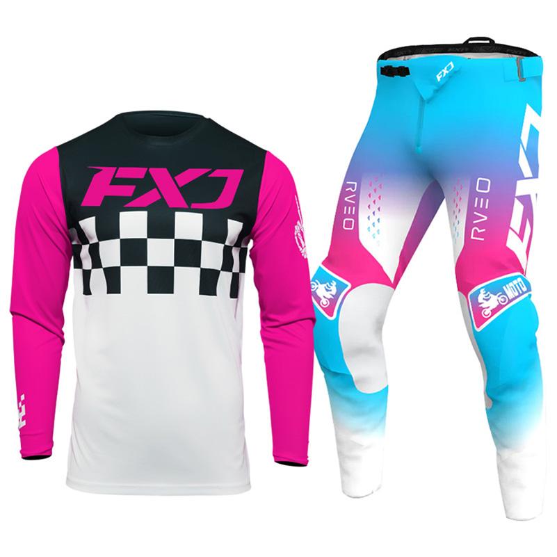 Motocross-Ausrüstungsset für Kinder 4 5 6 7 8 9 10 11 12 13 Jahre Jugend Kind Motorrad Junge Mädchen Jersey Hose Kits Rennanzug Offroad Enduro MX MTB