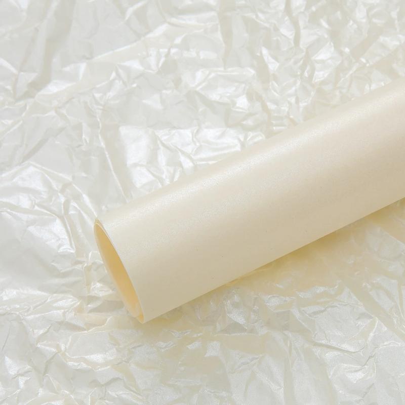 Interlining Paper Flower Bouquet Packaging Pearlescent Papers Pleated Waterproof Strong Material Wedding Birthday Gift Party Decoration DIY Paper