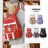 School BagsNew Women's Backpack Casual Large Capacity School Bag Junior High School Student Burden Reduction Backpack Outdoor Travel