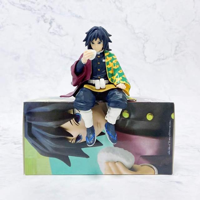 14 Styles Demon Slayer Anime Figure Kyojuro Rengoku Action Figure Giyu Tomioka Kimetsu No Yaiba Figurine Kochou Shinobu Figure