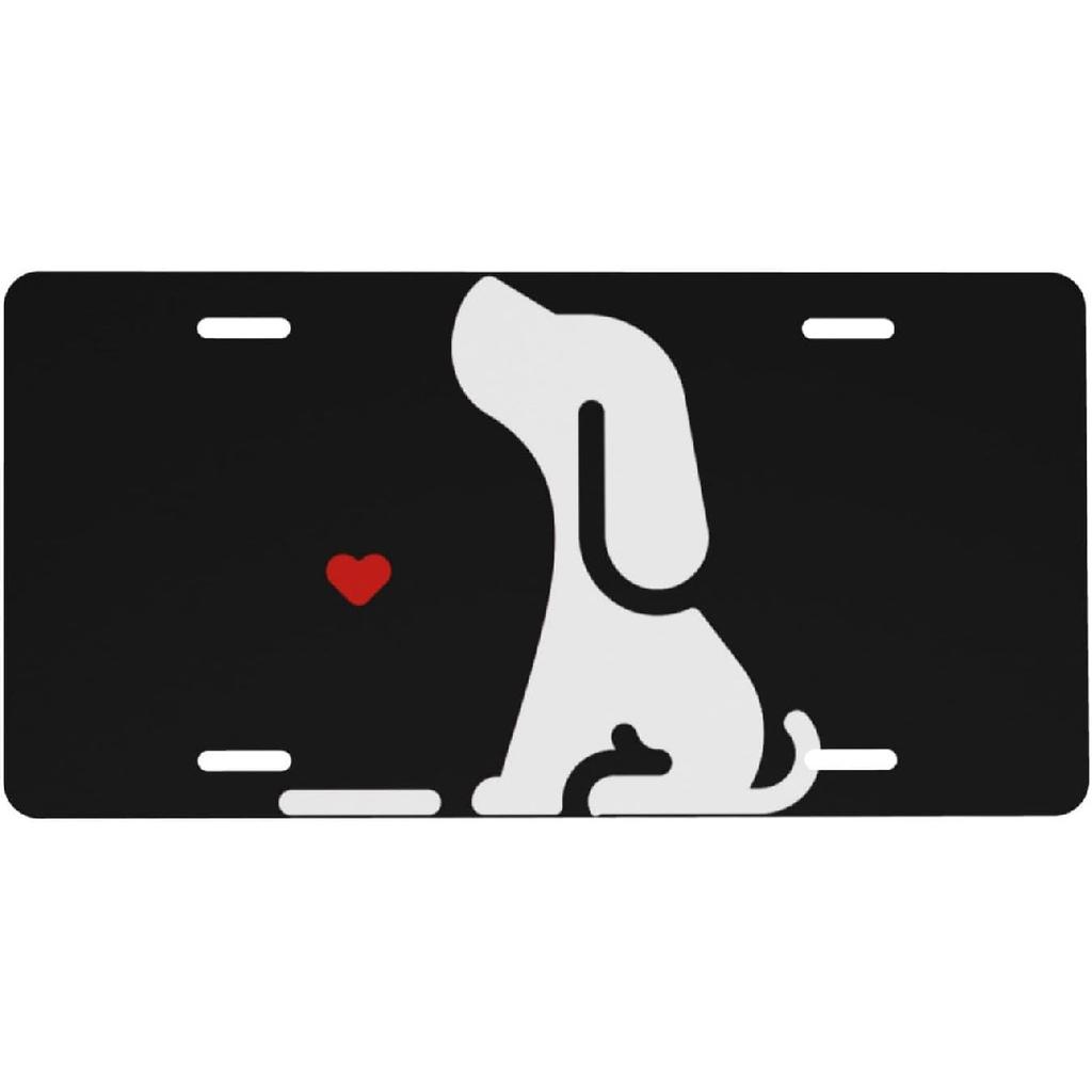 Evil Smile Monster Face Front License Plate for Women Car Vanity Plates Decorative Aluminum Metal Cute Novelty License Plate Cover for Men 6x12 Inch